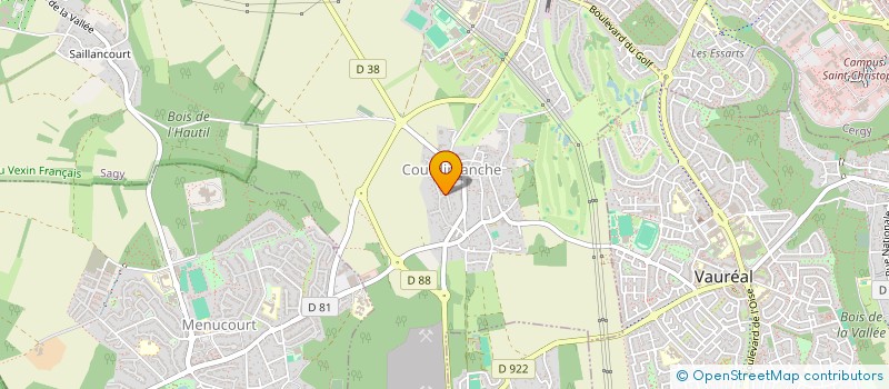 localisation de l'entreprise BROKELINE SARL à COURDIMANCHE