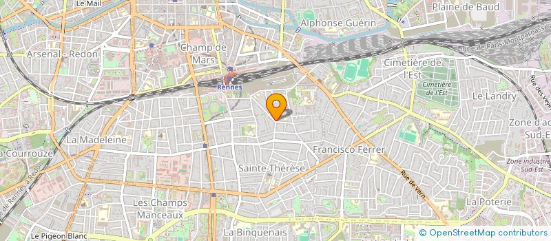 localisation de l'entreprise BROKEND OFFICIEL  RENNES