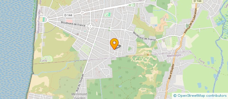 localisation de l'entreprise BROKER 3 6 9 à CUCQ