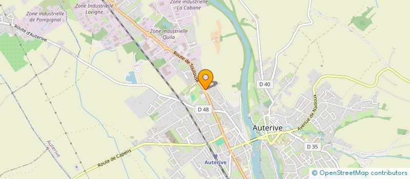 localisation de l'entreprise BROKER AND CO  AUTERIVE