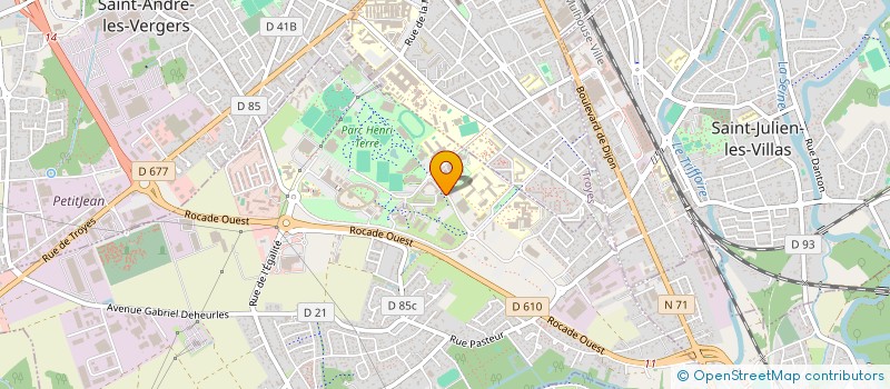 localisation de l'entreprise BROKER CARE  ROSIERES-PRES-TROYES