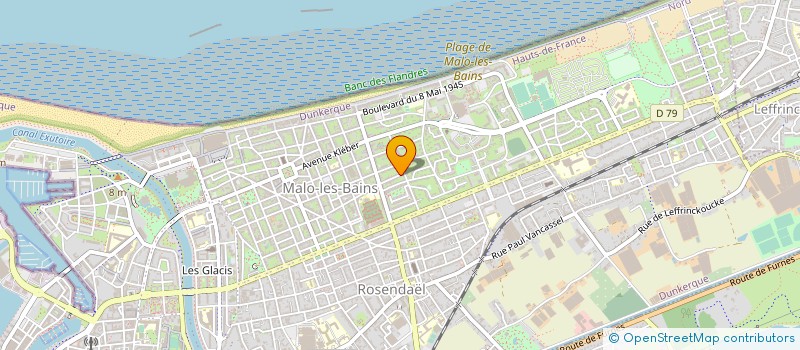 localisation de l'entreprise BROKER FINANCES à DUNKERQUE