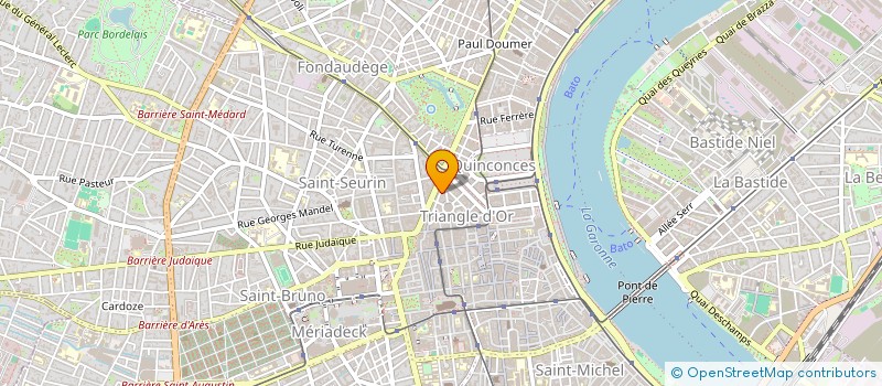 localisation de l'entreprise BROKER S.W à BORDEAUX