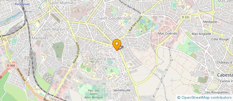 localisation de l'entreprise BROKERS &ASSOCIES à PERPIGNAN