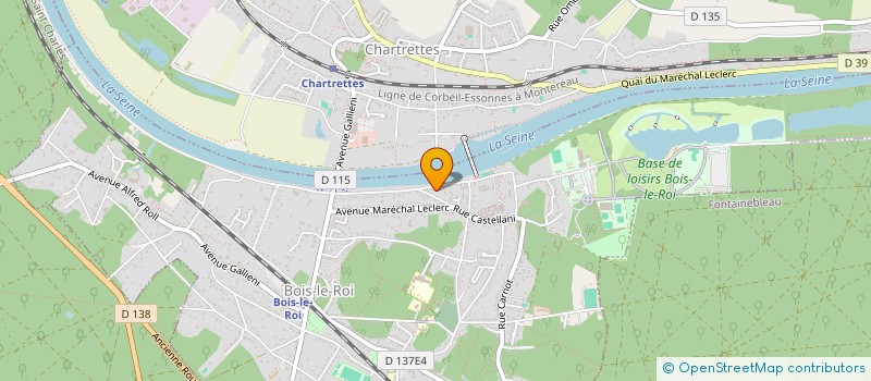 localisation de l'entreprise BROKERS & CO à MELUN