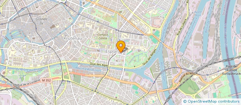 localisation de l'entreprise BROL  STRASBOURG