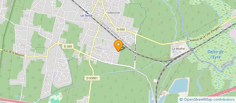 localisation de l'entreprise BROLI-HOME  LE TEICH