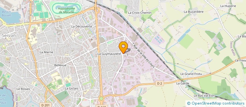 localisation de l'entreprise BROLINVET  SAINT-MALO