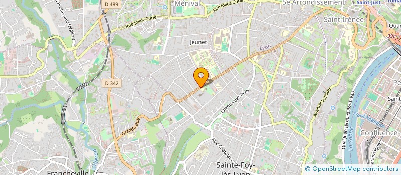 localisation de l'entreprise BROMA à LYON