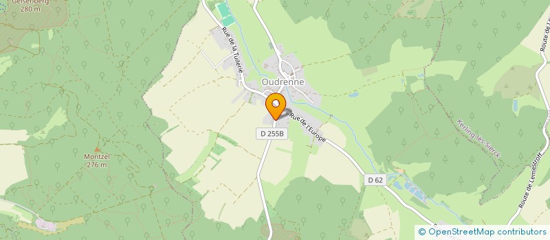 localisation de l'entreprise BROMAKER  OUDRENNE