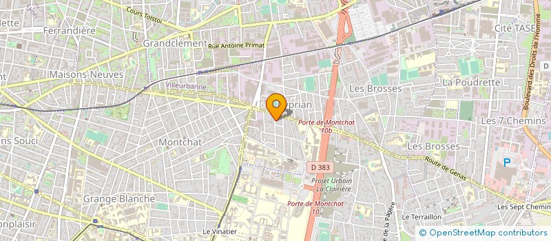 localisation de l'entreprise BRON AUTO SERVICES à BRON
