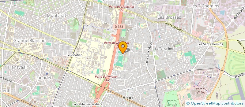 localisation de l'entreprise BRON BOXING ACADEMY à BRON