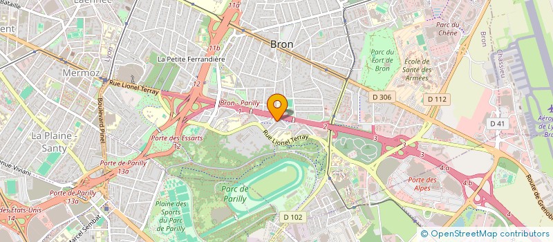 localisation de l'entreprise BRON-CITOYENS à BRON