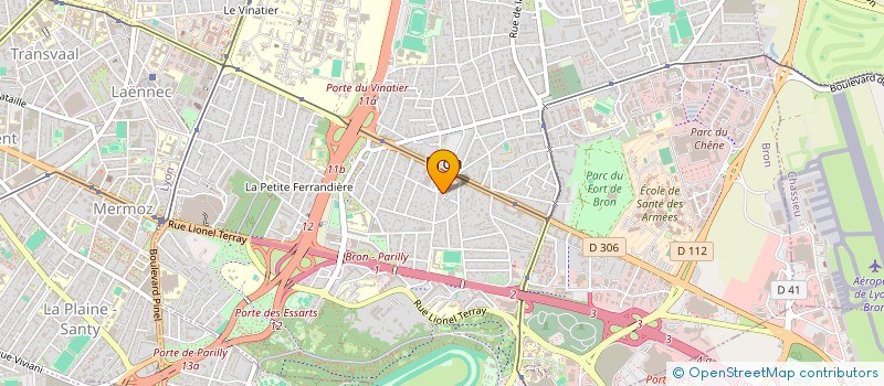 localisation de l'entreprise BRON LUTTE OLYMPIQUE à BRON