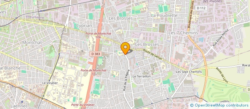 localisation de l'entreprise BRON TRANS à BRON