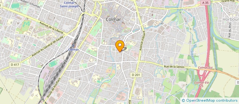 localisation de l'entreprise BRONDANI INGENIERIE à COLMAR