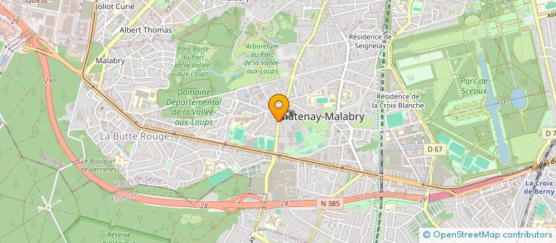 localisation de l'entreprise BRONEA  CHATENAY-MALABRY