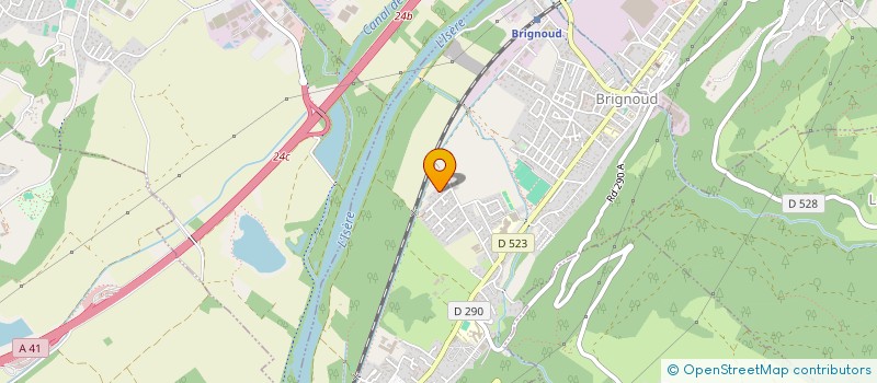 localisation de l'entreprise BRONNIMANN ET MENDEZ  VILLARD-BONNOT