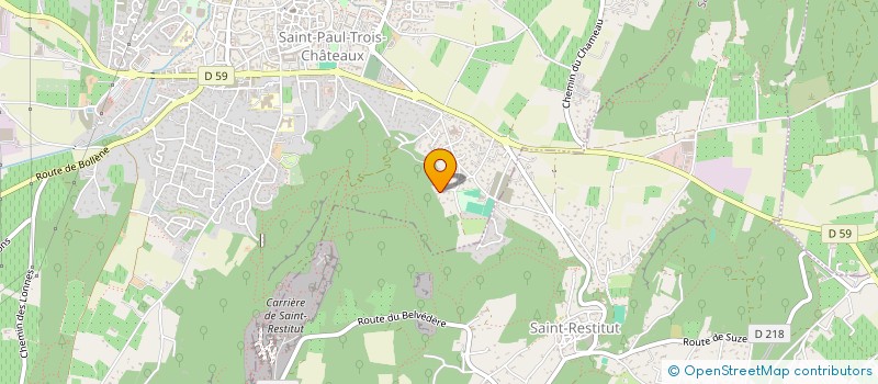localisation de l'entreprise BRONS'GROUPE  SAINT-PAUL-TROIS-CHATEAUX