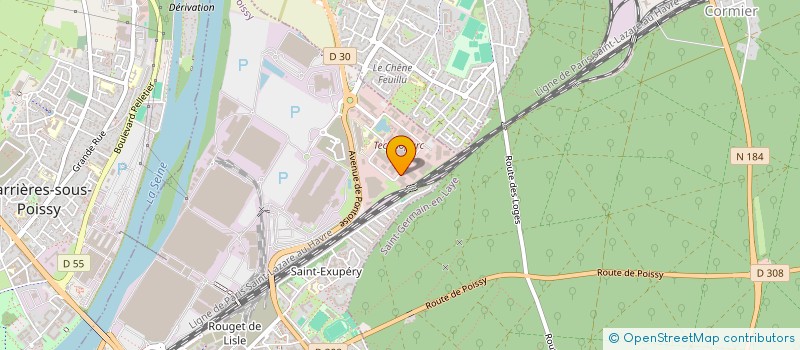 localisation de l'entreprise BRONSTONE à POISSY