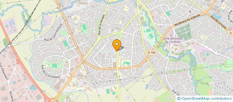 localisation de l'entreprise BRONTE ASSO à CHOLET