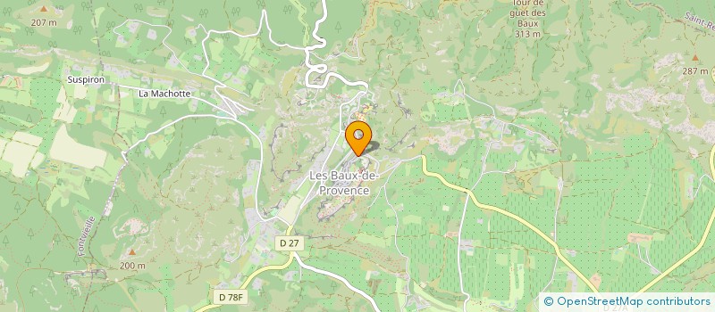 localisation de l'entreprise BRONTE-GARCIA  LES BAUX-DE-PROVENCE