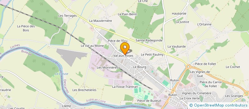 localisation de l'entreprise BROOD RENOV' & CARRELAGE  DESCARTES