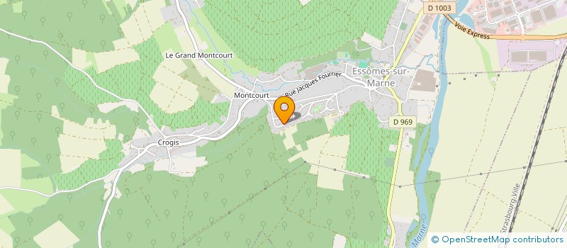 localisation de l'entreprise BROOKES INSTITUTE  ESSOMES-SUR-MARNE