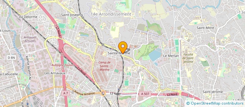 localisation de l'entreprise BROOKLYN à MARSEILLE