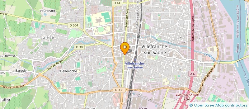 localisation de l'entreprise BROOKLYN à VILLEFRANCHE-SUR-SAONE