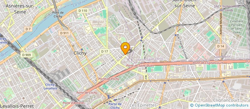 localisation de l'entreprise BROOKLYN BAGEL à CLICHY