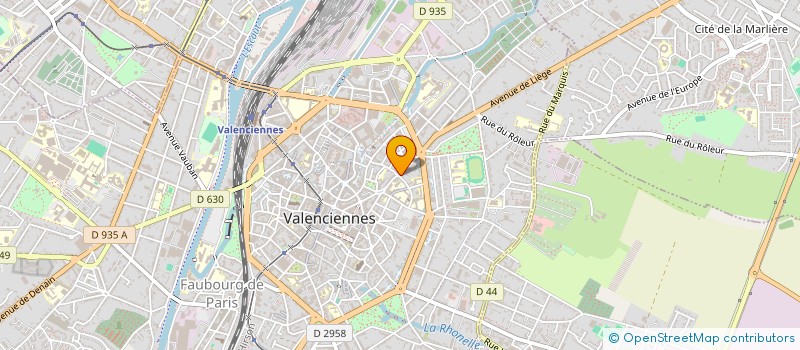 localisation de l'entreprise BROOKLYN FOOD  VALENCIENNES