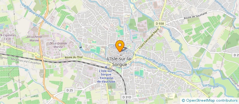 localisation de l'entreprise BROOKLYN'S BARBER COMPANY  L'ISLE-SUR-LA-SORGUE