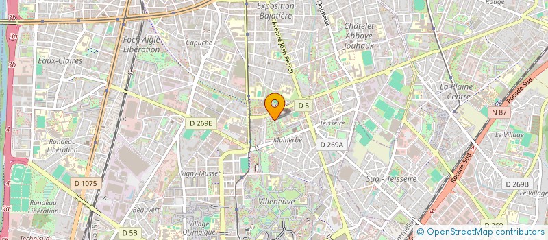 localisation de l'entreprise BROOKLYN SLICE  GRENOBLE