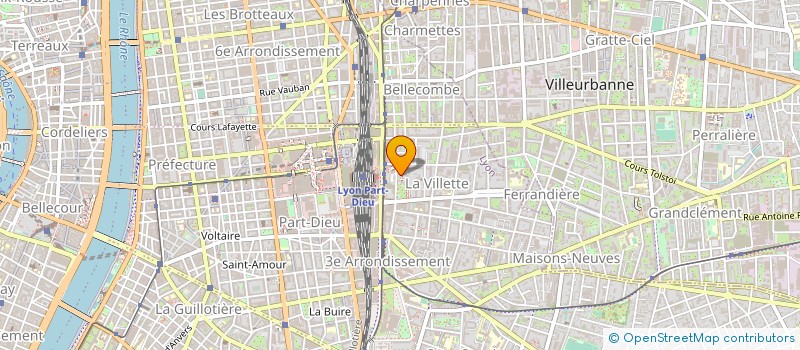 localisation de l'entreprise BROOKS AUTOMATION FRANCE à LYON