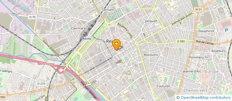 localisation de l'entreprise BROOKS CAPITAL à REIMS