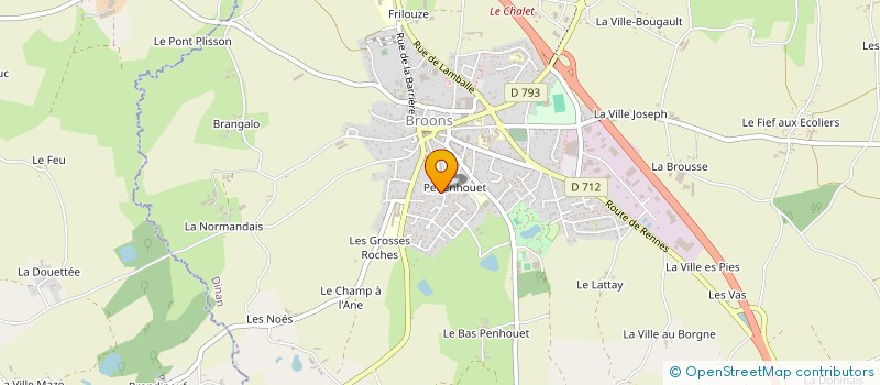 localisation de l'entreprise BROONS TREMEUR à BROONS