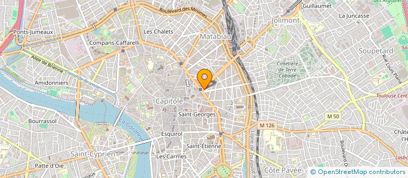 localisation de l'entreprise BROOTCHY à TOULOUSE