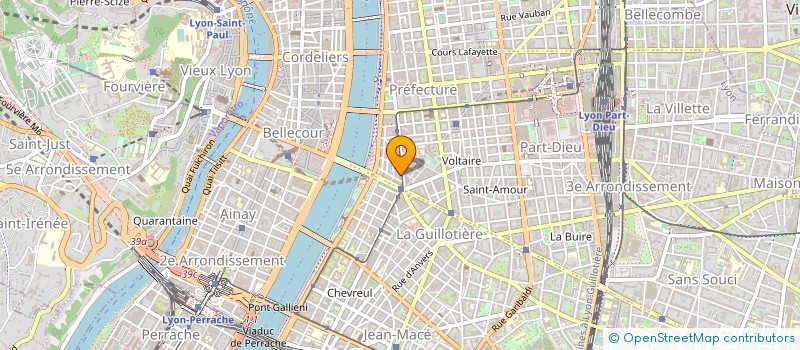 localisation de l'entreprise BROS  LYON