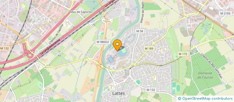 localisation de l'entreprise BROS KITCHEN à LATTES