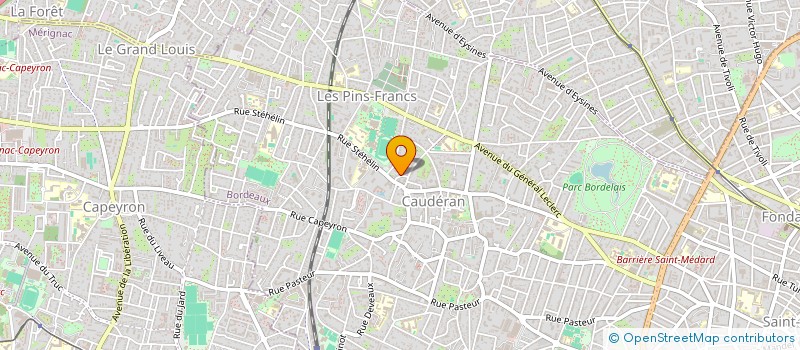 localisation de l'entreprise BROSE  BORDEAUX