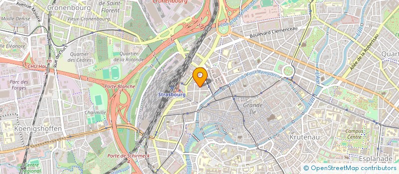 localisation de l'entreprise BROSSAL SOC COMMER BROSSE PRODUIT ENTRET à STRASBOURG