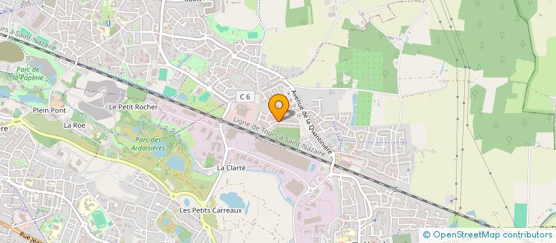 localisation de l'entreprise BROSSARD  TRELAZE