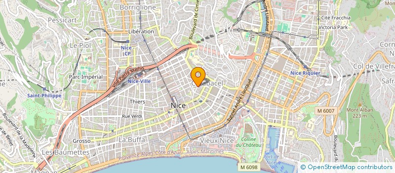 localisation de l'entreprise BROSSARD ET BOUEXEL à NICE