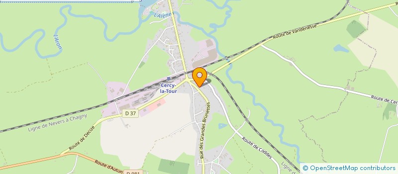 localisation de l'entreprise BROSSARD ET ROY MEUBLES ET MENUISERIE  MOULINS-ENGILBERT