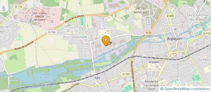 localisation de l'entreprise BROSSARD FILS à OLLAINVILLE