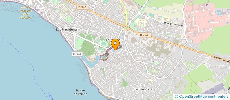 localisation de l'entreprise BROSSARD INVESTISSEMENTS à LES SABLES D'OLONNE