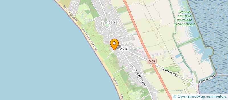 localisation de l'entreprise BROSSARD LEGROS  BARBATRE