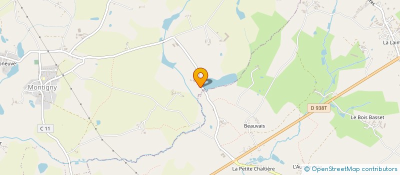 localisation de l'entreprise BROSSARD LS  LA FORET-SUR-SEVRE