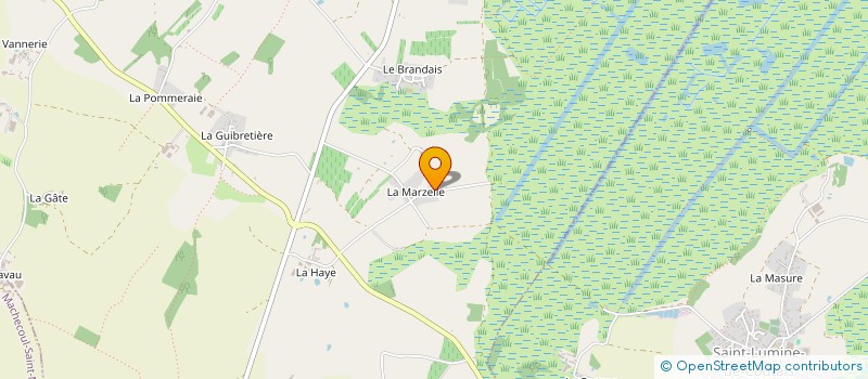localisation de l'entreprise BROSSAUD PIERRICK BATIMENT à SAINT-MARS-DE-COUTAIS